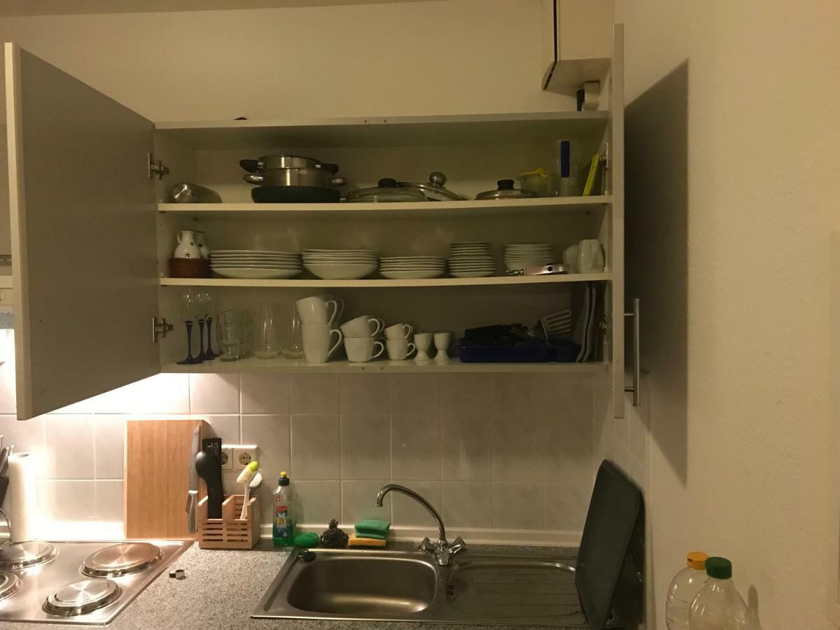 Kleine Wohnung Im Gruenen Dresda Esterno foto