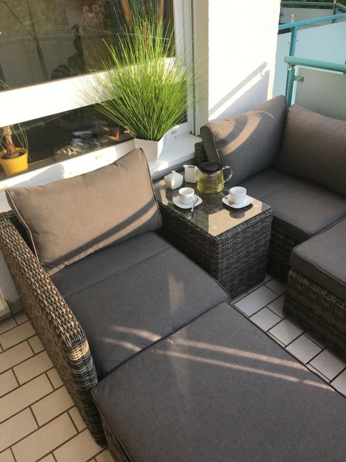 Kleine Wohnung Im Gruenen Dresda Esterno foto